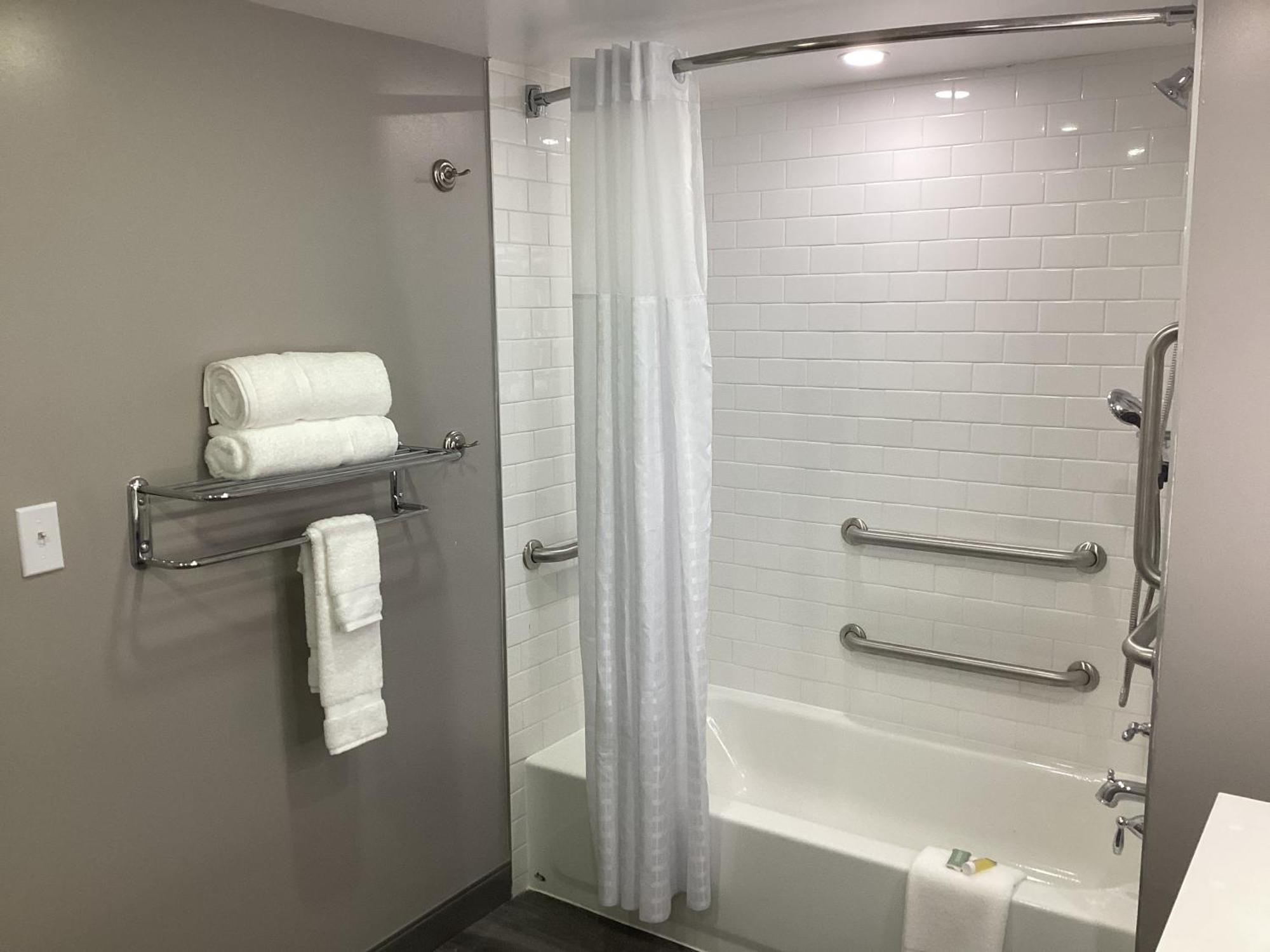 Quarto com Cama King-size e Banheira - Acessível para Hóspedes com Mobilidade Reduzida/Não Fumantes